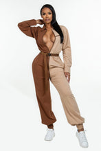 Load image into Gallery viewer, Long Sleeve Oversized Cozy Shirt Jumpsuit
