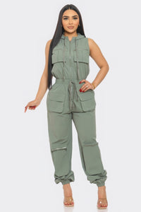 Cargo Jumpsuit