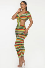 Load image into Gallery viewer, Color Me Mine Beach Sarong Skirt Set
