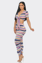 Load image into Gallery viewer, Color Me Mine Beach Sarong Skirt Set
