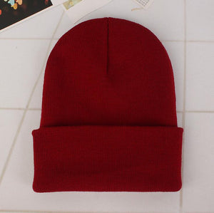 2021 Winter Hats for Women Men New Beanies Knitted Solid Cool Hat Girls Autumn Female Beanie  Warm Bonnet Casual Cap Wholesale