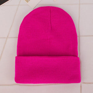 2021 Winter Hats for Women Men New Beanies Knitted Solid Cool Hat Girls Autumn Female Beanie  Warm Bonnet Casual Cap Wholesale